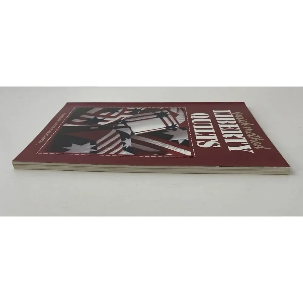 Quick-Method Liberty Quilts Book By Leisure Arts 1996 Paperback (VTG)